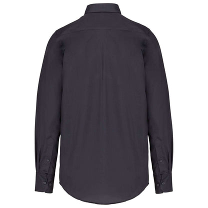 LONG-SLEEVED NON-IRON SHIRT - Zinc - Additional