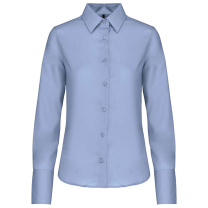 LADIES' LONG-SLEEVED NON-IRON SHIRT - Bright Sky - Main