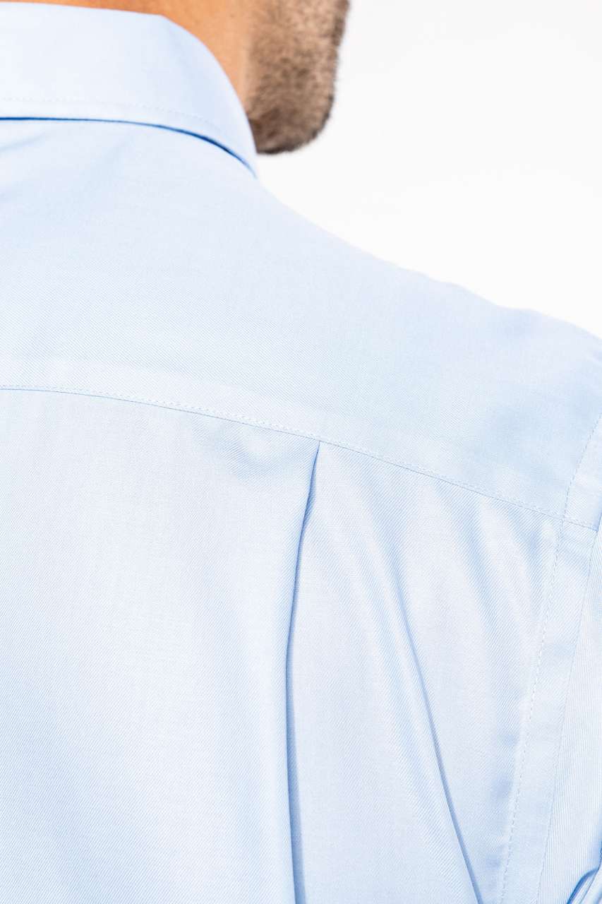 MEN'S SHORT-SLEEVED NON-IRON SHIRT - White - Additional