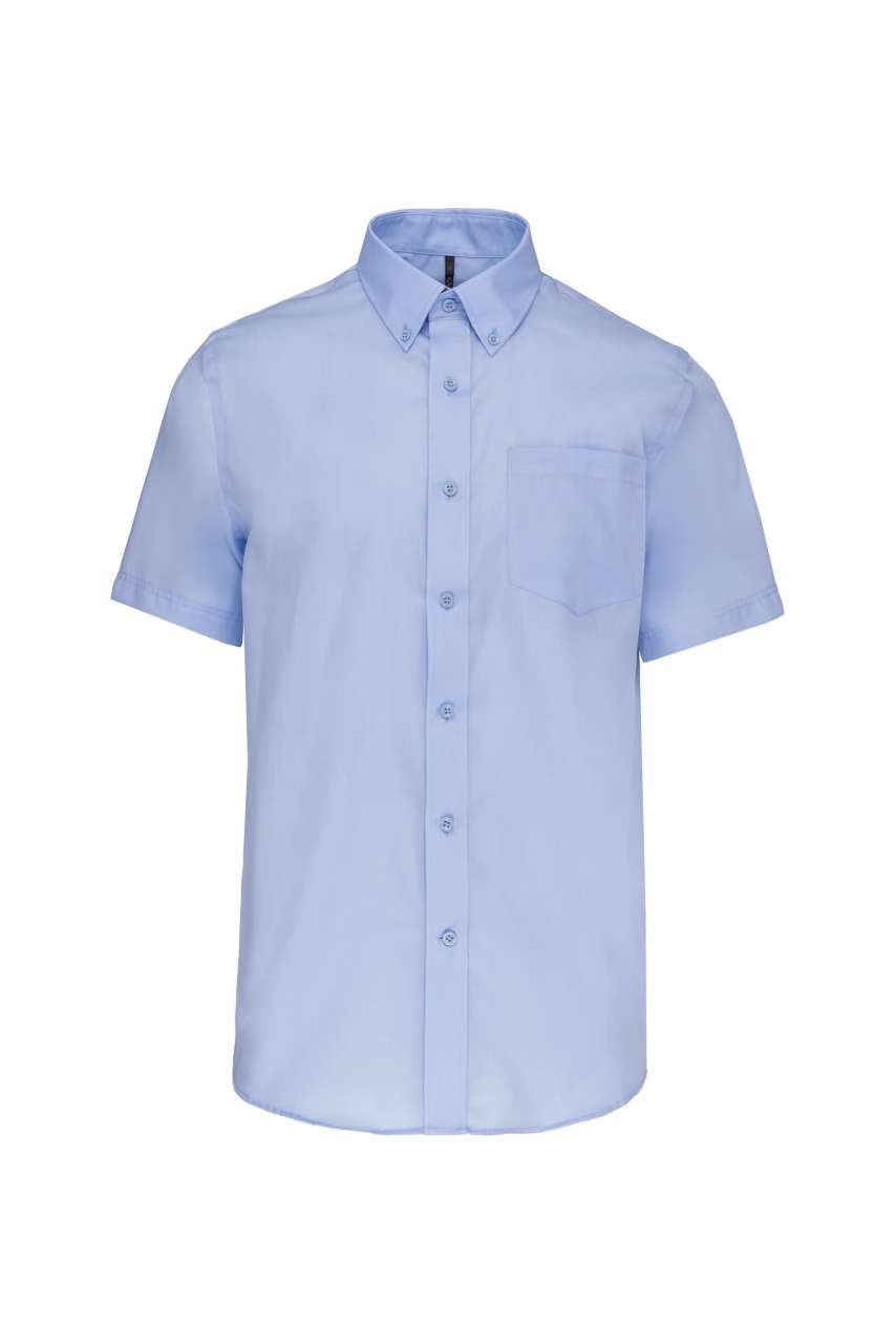 MEN'S SHORT-SLEEVED NON-IRON SHIRT - Bright Sky - Main