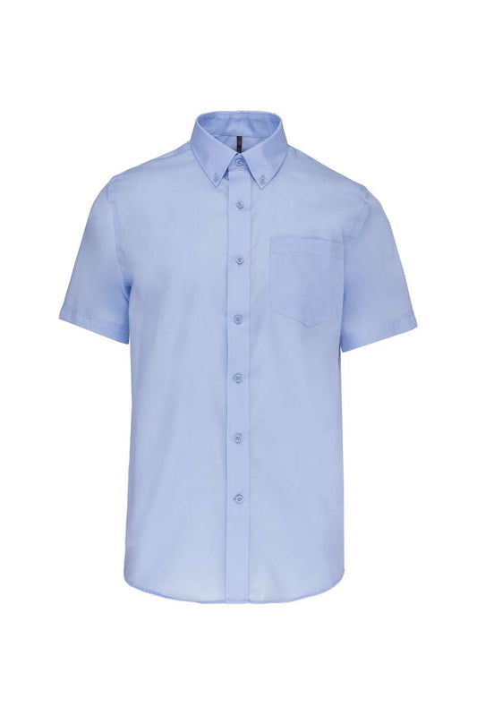 MEN'S SHORT-SLEEVED NON-IRON SHIRT - Bright Sky - Main