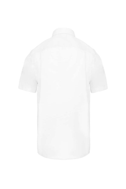 MEN'S SHORT-SLEEVED NON-IRON SHIRT - White - Additional