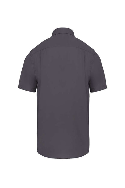 MEN'S SHORT-SLEEVED NON-IRON SHIRT - Zinc - Additional