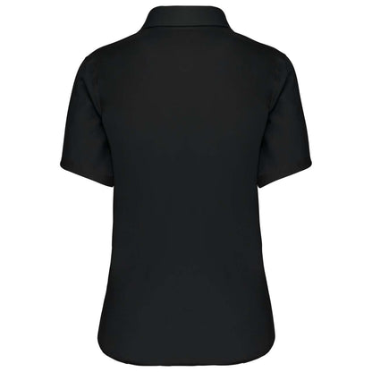 LADIES' SHORT-SLEEVED NON-IRON SHIRT - Black - Additional