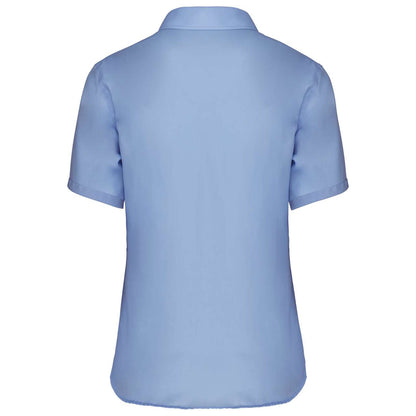LADIES' SHORT-SLEEVED NON-IRON SHIRT - Bright Sky - Additional