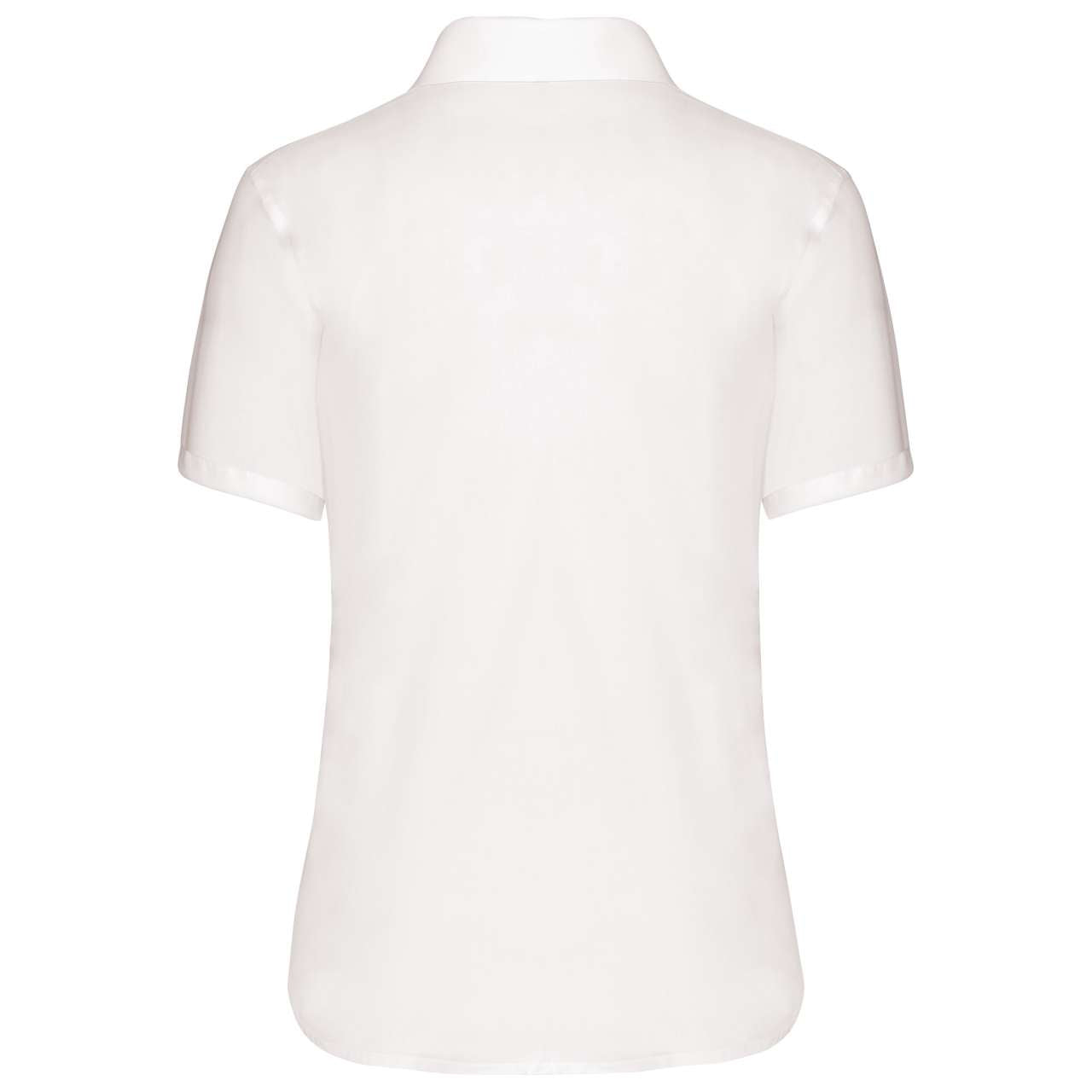 LADIES' SHORT-SLEEVED NON-IRON SHIRT - White - Additional