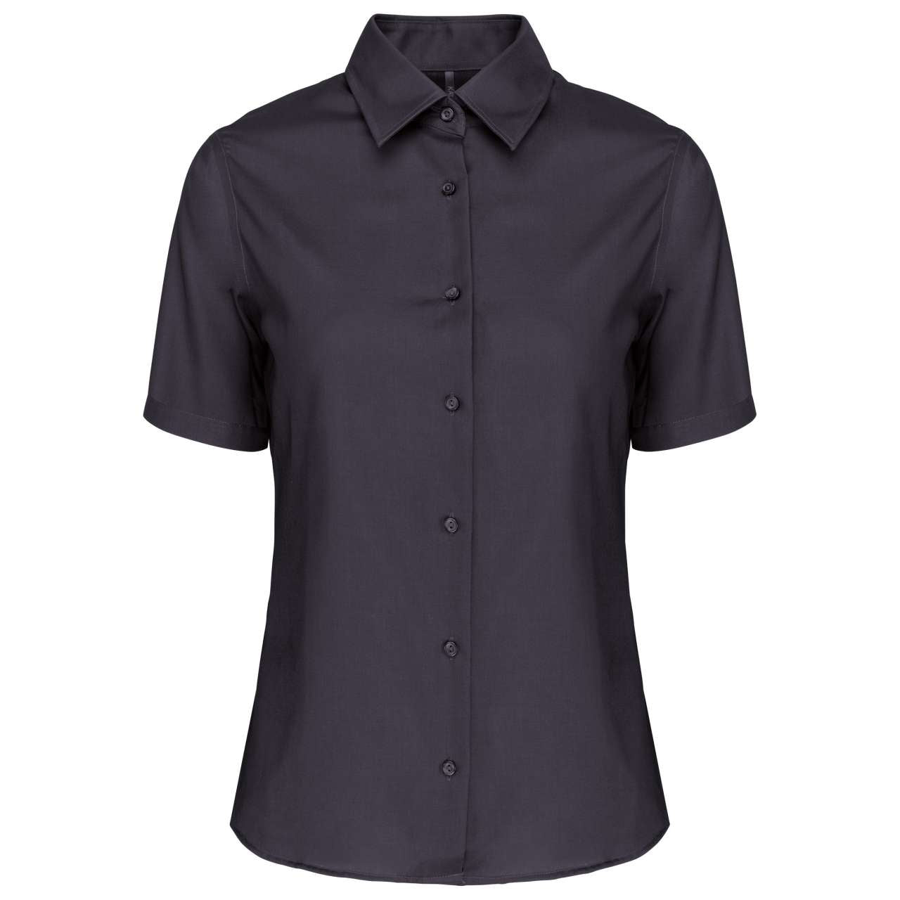 LADIES' SHORT-SLEEVED NON-IRON SHIRT - Zinc - Main