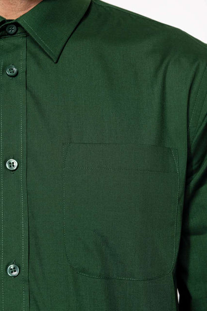 JOFREY - LONG-SLEEVED SHIRT - Burnt Lime - Additional