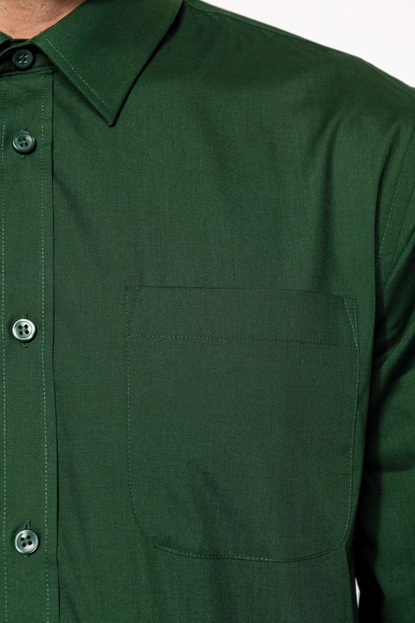 JOFREY - LONG-SLEEVED SHIRT - Light Khaki - Additional