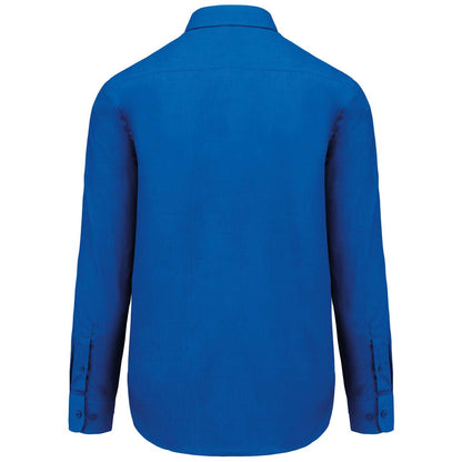 JOFREY - LONG-SLEEVED SHIRT - Light Royal Blue - Additional