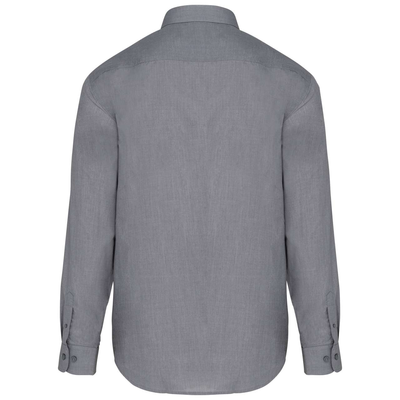 JOFREY - LONG-SLEEVED SHIRT - Marl Storm Grey - Additional