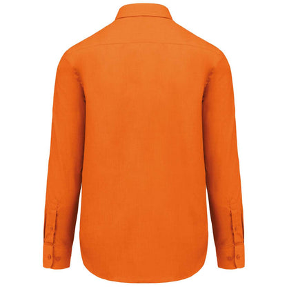 JOFREY - LONG-SLEEVED SHIRT - Orange - Additional