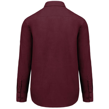 JOFREY - LONG-SLEEVED SHIRT - Wine - Additional
