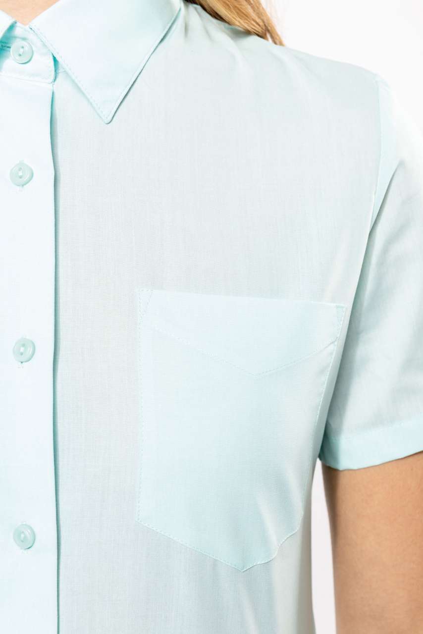 JUDITH - LADIES' SHORT-SLEEVED SHIRT - White - Additional