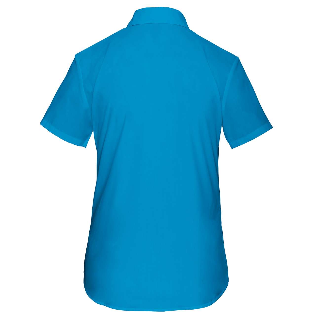 JUDITH - LADIES' SHORT-SLEEVED SHIRT - Bright Turquoise - Additional