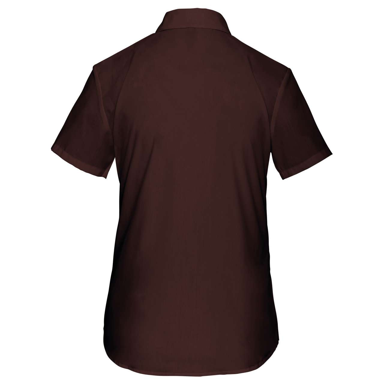 JUDITH - LADIES' SHORT-SLEEVED SHIRT - Brown - Additional