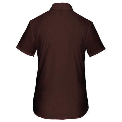 JUDITH - LADIES' SHORT-SLEEVED SHIRT - Brown - Additional