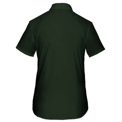 JUDITH - LADIES' SHORT-SLEEVED SHIRT - Forest Green - Additional