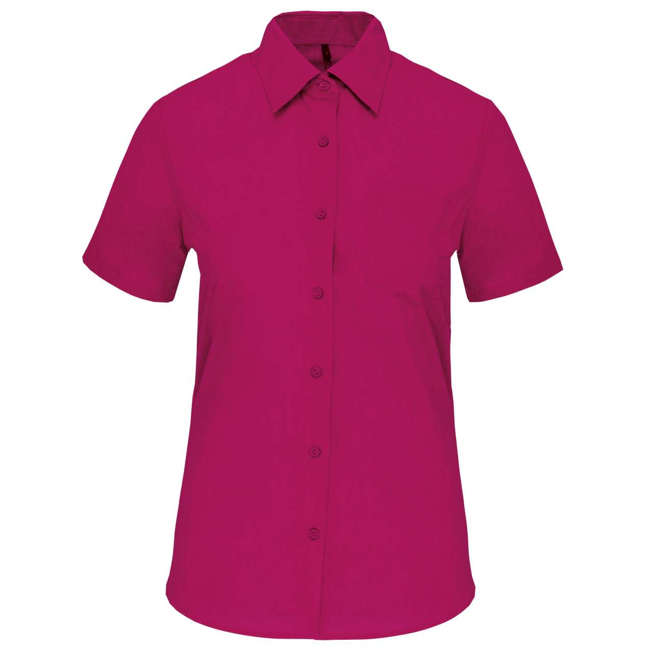 JUDITH - LADIES' SHORT-SLEEVED SHIRT - Fuchsia - Main