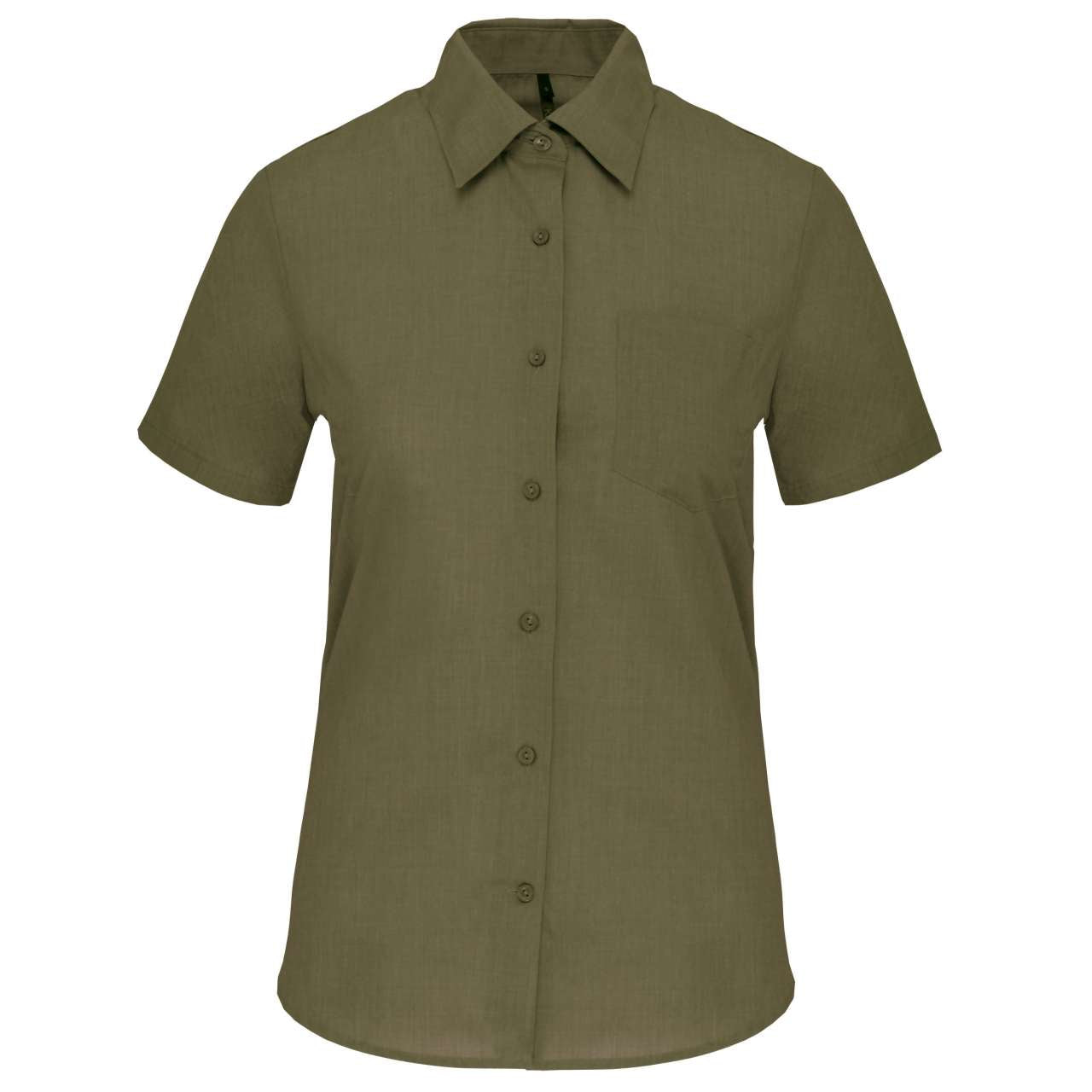 JUDITH - LADIES' SHORT-SLEEVED SHIRT - Light Khaki - Main