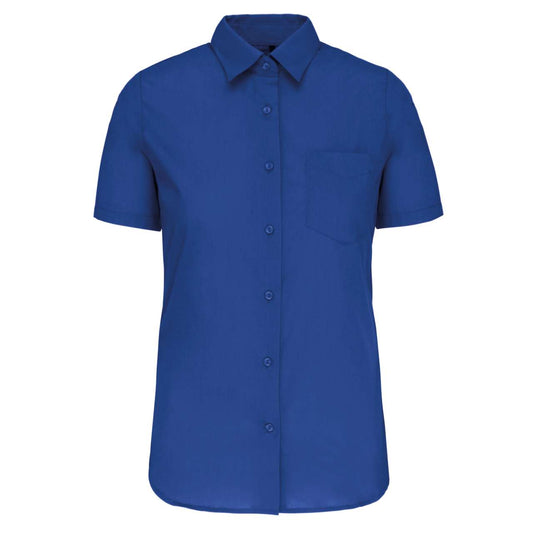JUDITH - LADIES' SHORT-SLEEVED SHIRT - Light Royal Blue - Main
