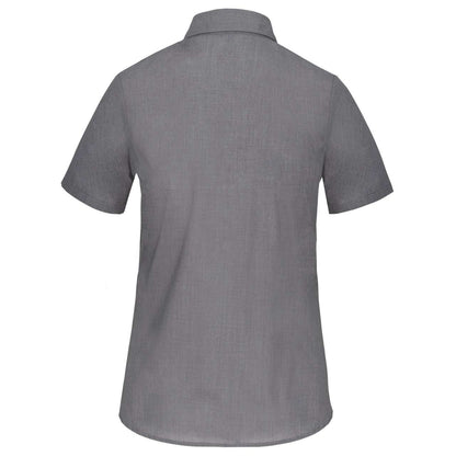 JUDITH - LADIES' SHORT-SLEEVED SHIRT - Marl Storm Grey - Additional
