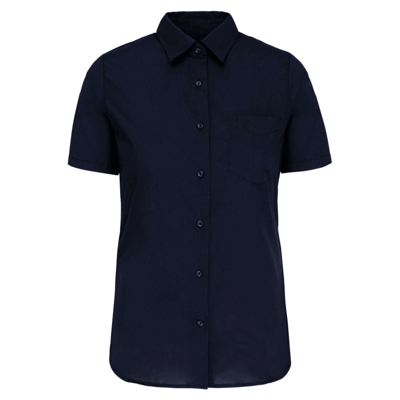 JUDITH - LADIES' SHORT-SLEEVED SHIRT - Navy - Main
