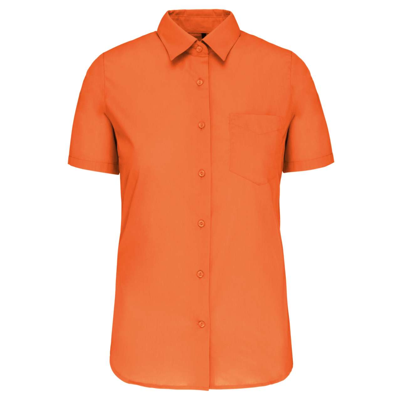 JUDITH - LADIES' SHORT-SLEEVED SHIRT - Orange - Main