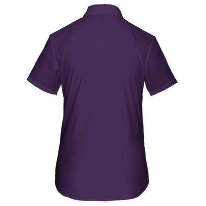 JUDITH - LADIES' SHORT-SLEEVED SHIRT - Purple - Additional
