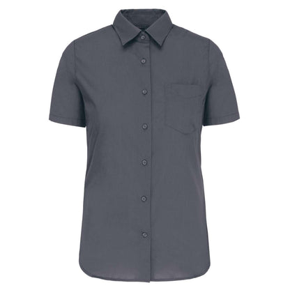 JUDITH - LADIES' SHORT-SLEEVED SHIRT - Urban Grey - Main