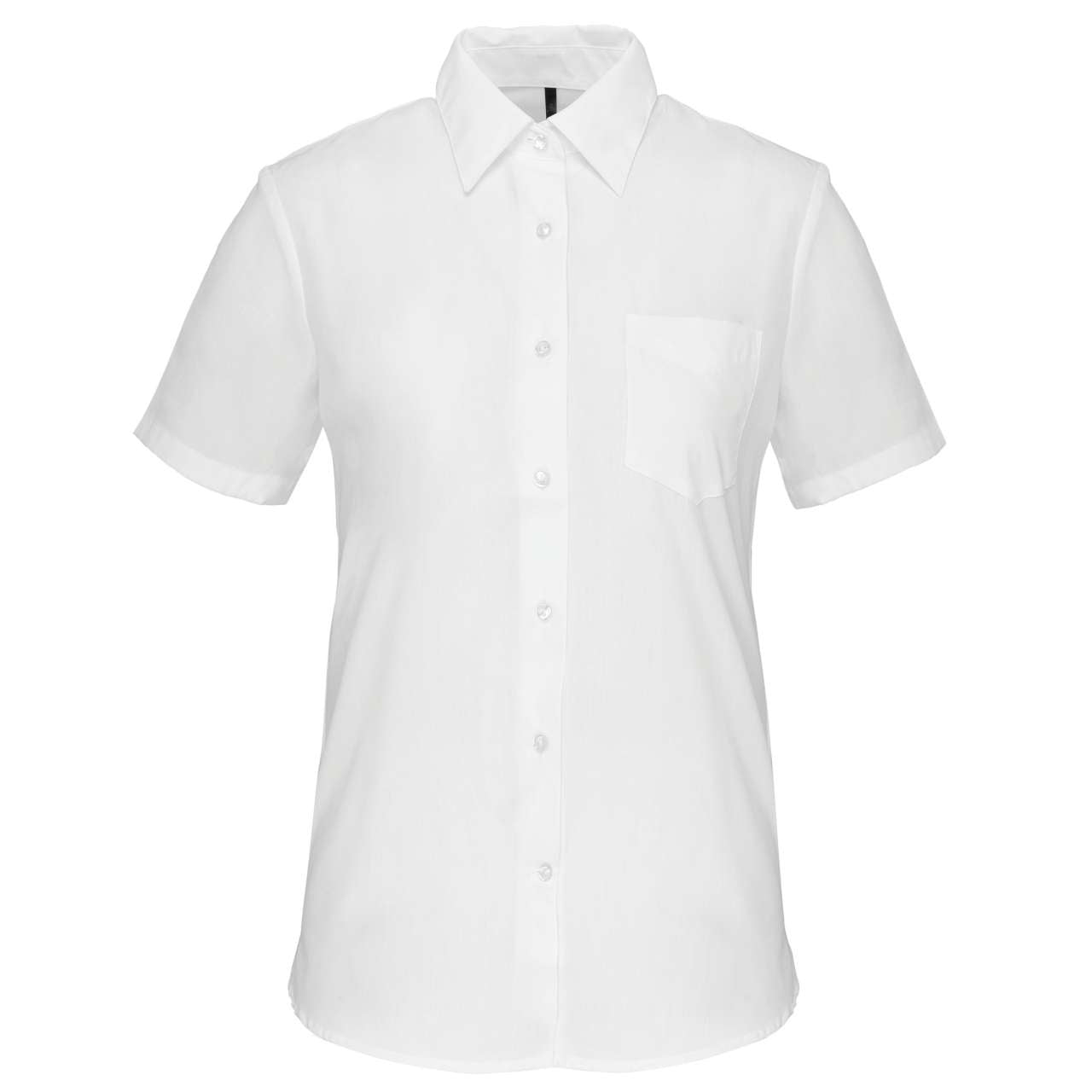 JUDITH - LADIES' SHORT-SLEEVED SHIRT - White - Main