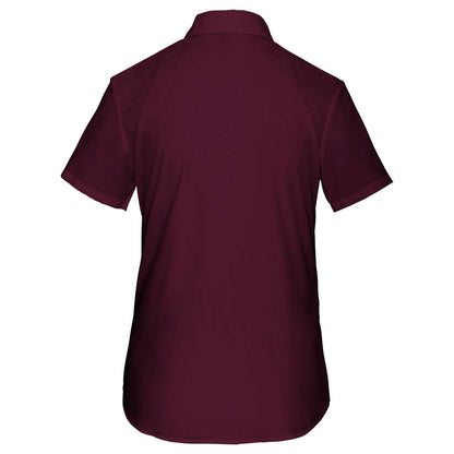 JUDITH - LADIES' SHORT-SLEEVED SHIRT - Wine - Additional