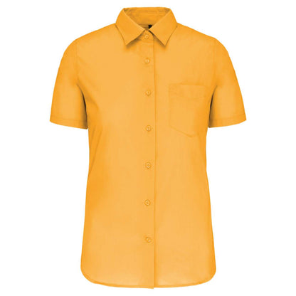 JUDITH - LADIES' SHORT-SLEEVED SHIRT - Yellow - Main