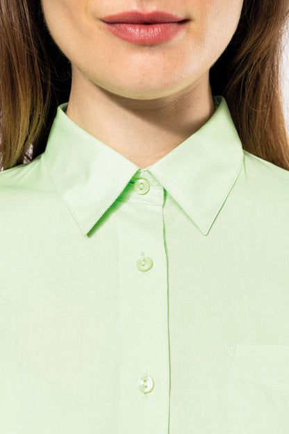 JESSICA - LADIES' LONG-SLEEVED SHIRT - Zinc - Additional