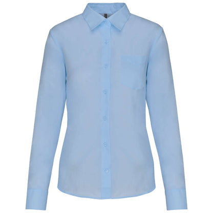JESSICA - LADIES' LONG-SLEEVED SHIRT - Bright Sky - Main