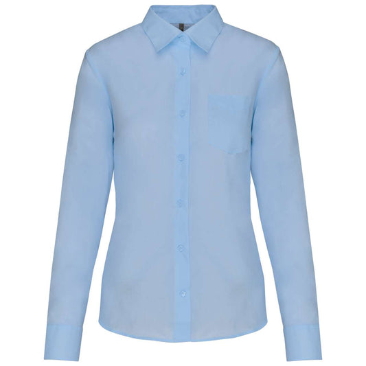 JESSICA - LADIES' LONG-SLEEVED SHIRT - Bright Sky - Main