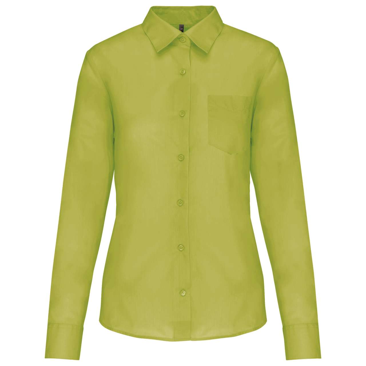 JESSICA - LADIES' LONG-SLEEVED SHIRT - Burnt Lime - Main