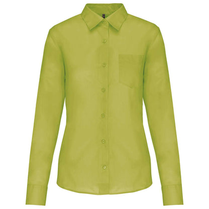 JESSICA - LADIES' LONG-SLEEVED SHIRT - Burnt Lime - Main