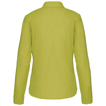 JESSICA - LADIES' LONG-SLEEVED SHIRT - Burnt Lime - Additional