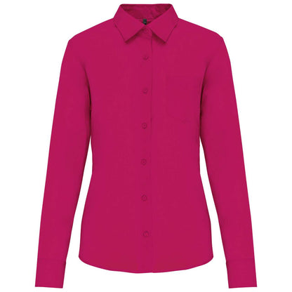 JESSICA - LADIES' LONG-SLEEVED SHIRT - Fuchsia - Main
