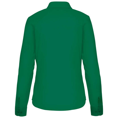 JESSICA - LADIES' LONG-SLEEVED SHIRT - Kelly Green - Additional