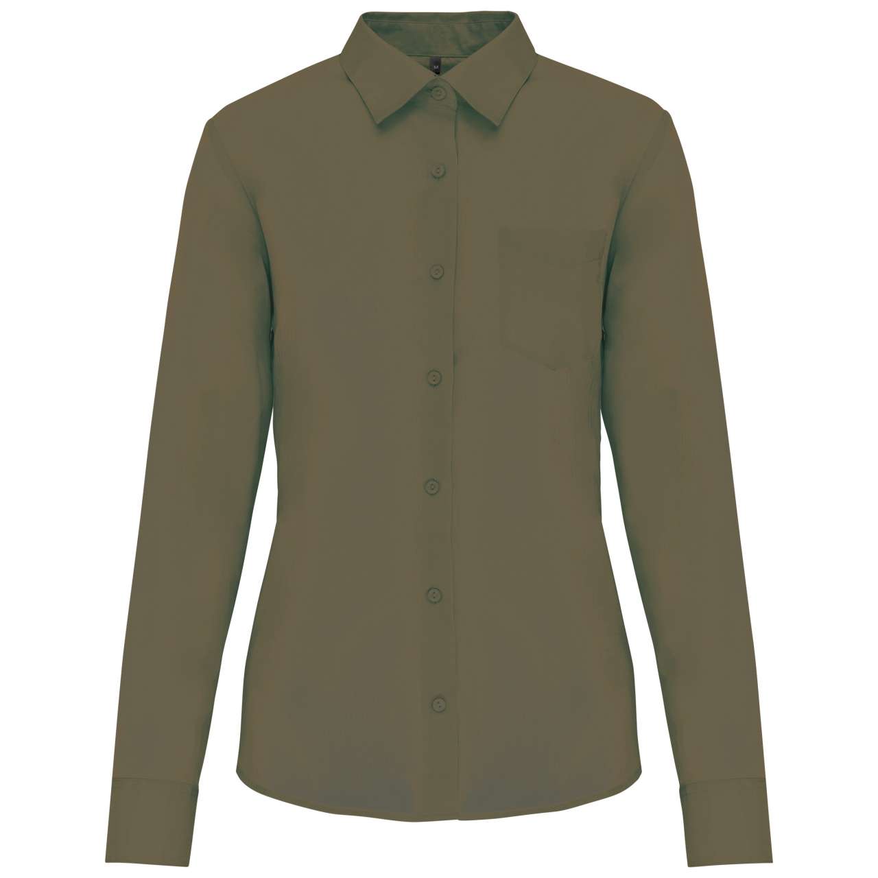 JESSICA - LADIES' LONG-SLEEVED SHIRT - Light Khaki - Main