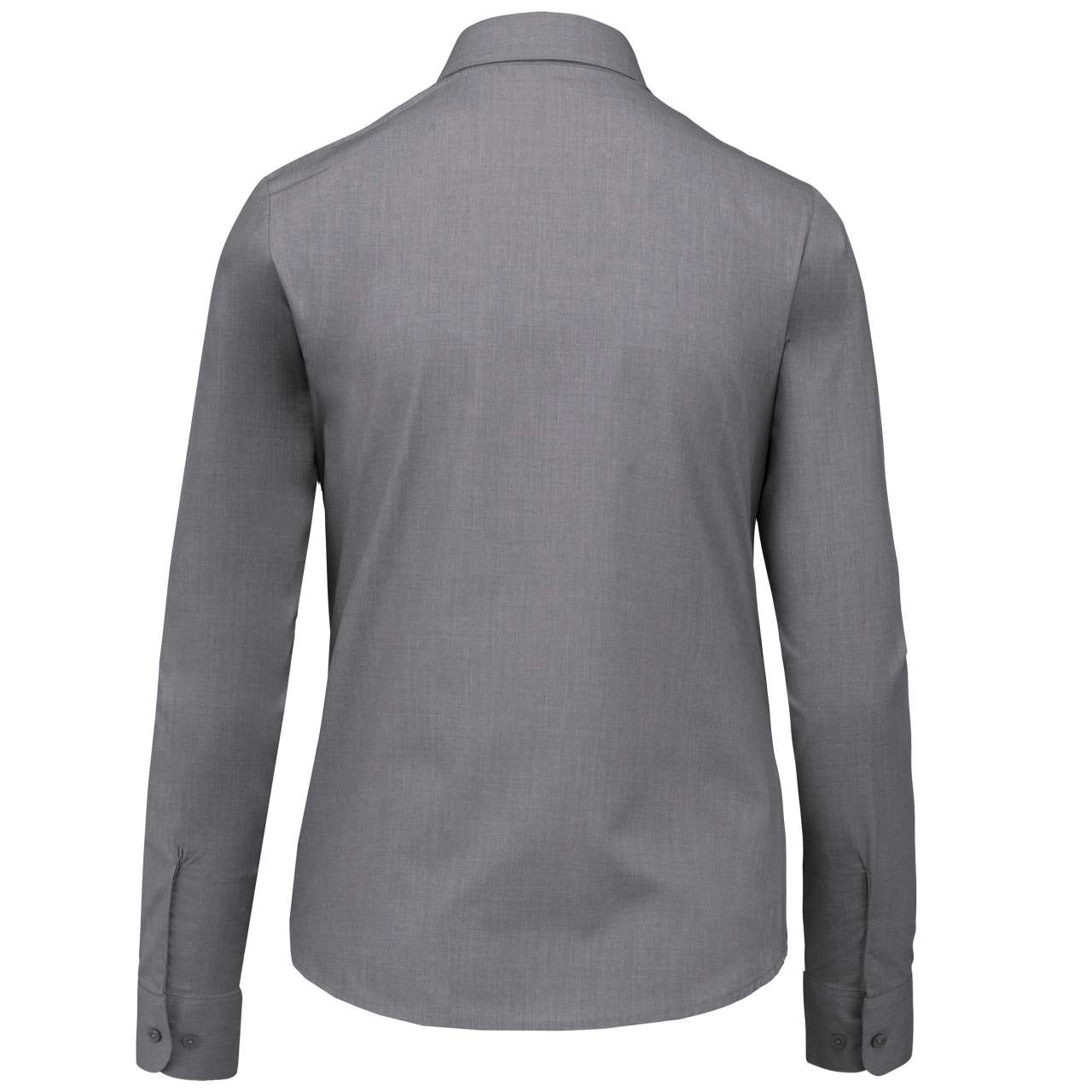 JESSICA - LADIES' LONG-SLEEVED SHIRT - Marl Storm Grey - Additional