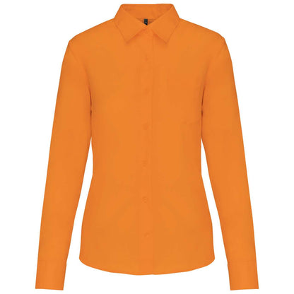 JESSICA - LADIES' LONG-SLEEVED SHIRT - Orange - Main