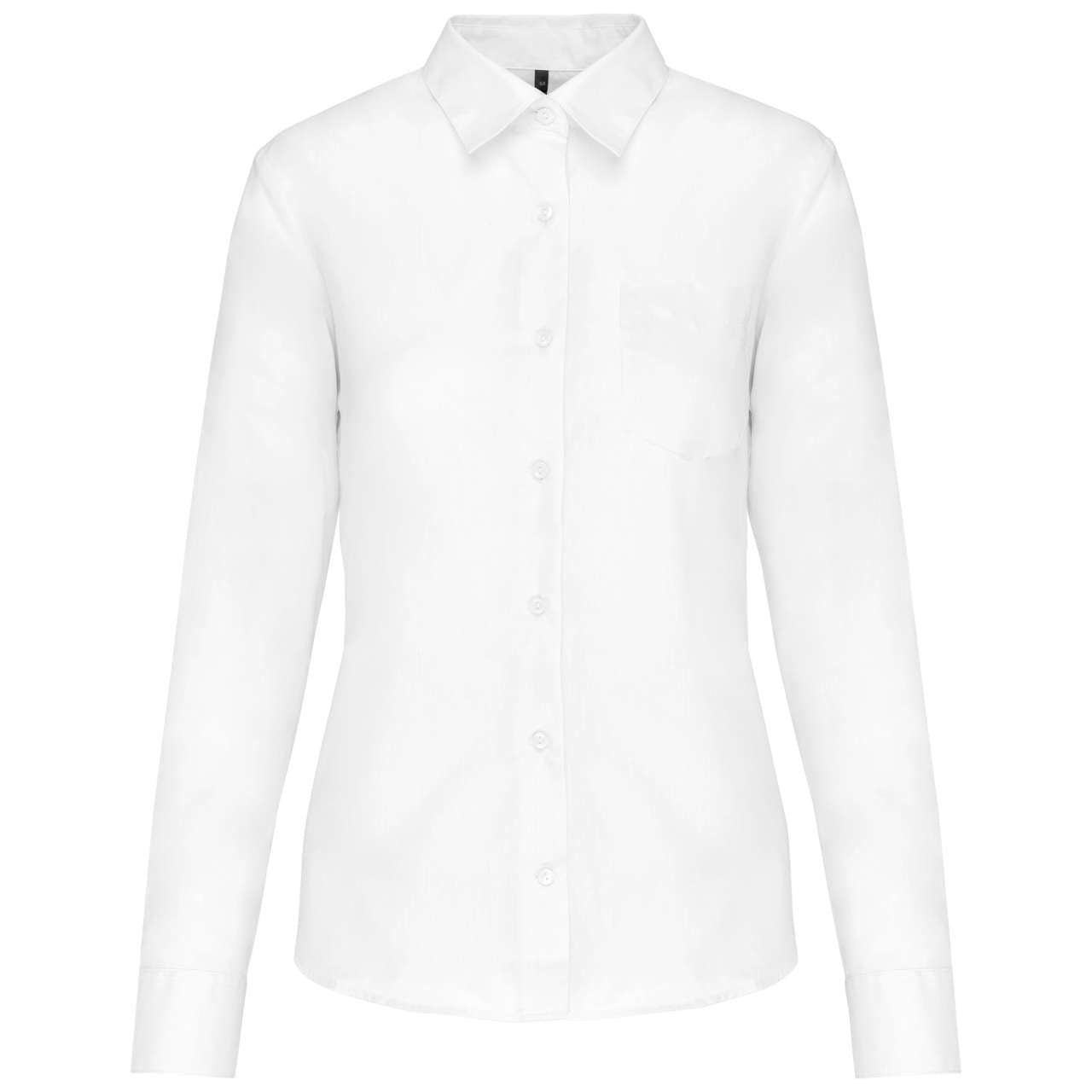 JESSICA - LADIES' LONG-SLEEVED SHIRT - White - Main