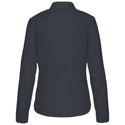 JESSICA - LADIES' LONG-SLEEVED SHIRT - Zinc - Additional