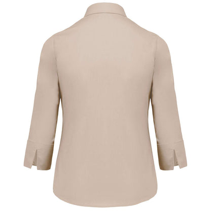 LADIES' 3/4 SLEEVED SHIRT - Angora - Additional