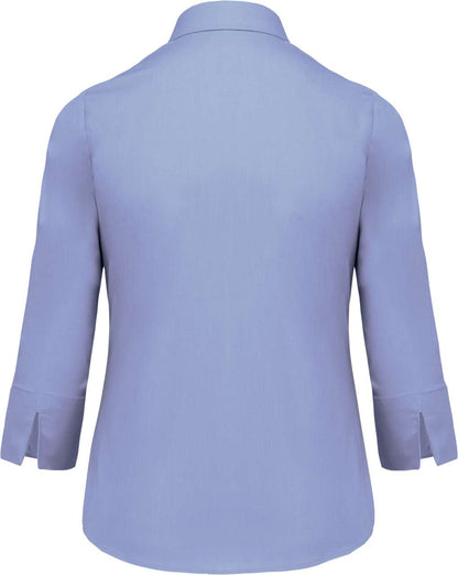 LADIES' 3/4 SLEEVED SHIRT - Bright Sky - Additional