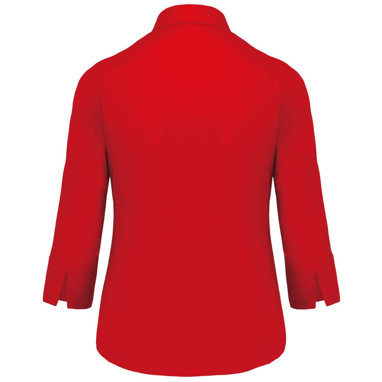 LADIES' 3/4 SLEEVED SHIRT - Classic Red - Additional