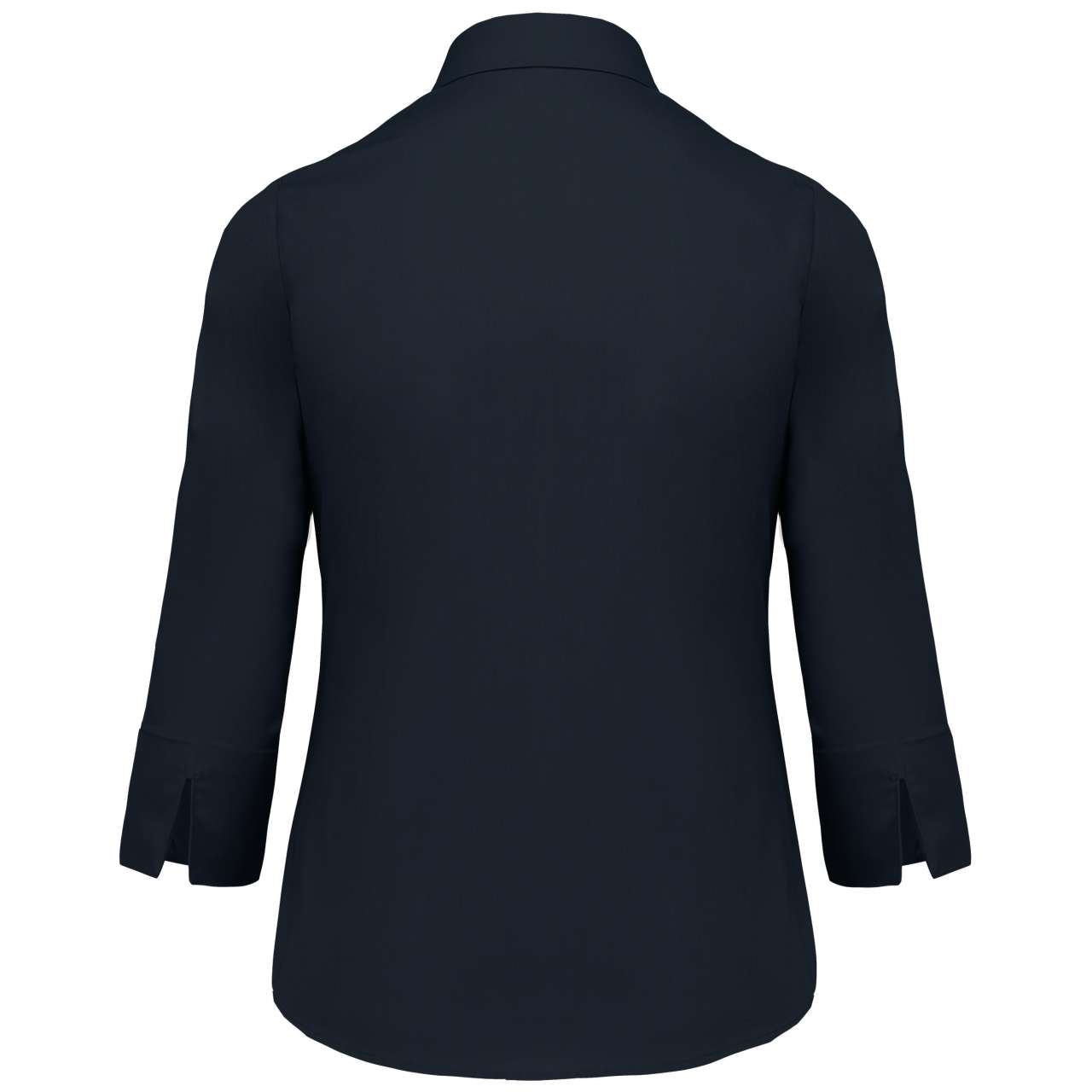 LADIES' 3/4 SLEEVED SHIRT - Navy - Additional